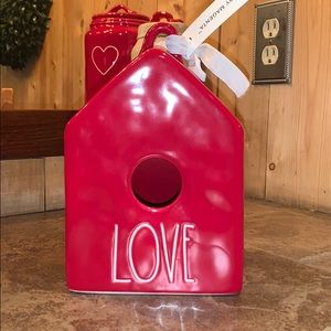 Rae Dunn “Love” Birdhouse